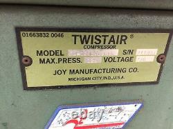 1 Joy Twistair Air Compressor and 1 Sullair Refrigerated Air Dryer LaGrange