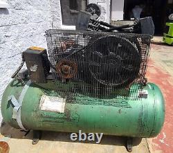 10 Horsepower Speedaire Cast Iron Series Air Compressor, 120 gal tank 230/460V