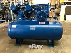 10 hp Saylor Beall industrial air compressor