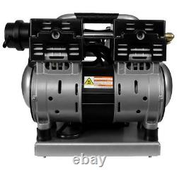 125 PSI 2 Gallon Oil Free Reduced Noise Electric Air Compressor Long Life