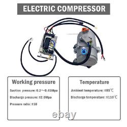 12V A/C Electric Compressor Sets for AC Air Conditioning Car Truck Bus Auto