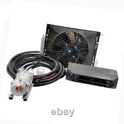 12V Underdash Universal Air Conditioner Kit Cooling&Heating Evaporator AC Unit