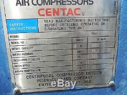 1989 Ingersoll-rand 1cv8m2 Centac Air Compressor 200 HP 460 V Volt Used