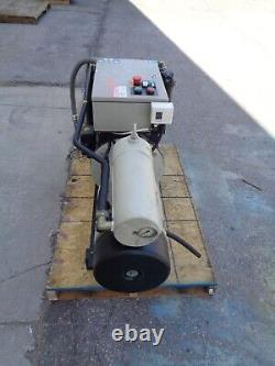 1998 Mattei ERC 515L 20 hp rotary vane air compressor Compair Hydrovane