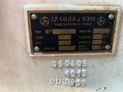 2-J. P. Sauer & Sohn compressor Heads