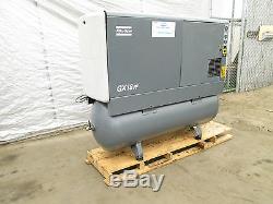 2002 ATLAS COPCO MODEL GX 18 FF OIL INJECTED ROTARY AIR COMPRESSOR With 35K HOURS