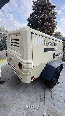 2005 Ingersoll Rand Towable Air Compressor 185 Low Hours