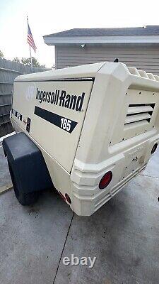 2005 Ingersoll Rand Towable Air Compressor 185 Low Hours