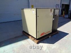 2010 Ingersoll Rand UP6-50PE-125 50 hp rotary screw air compressor