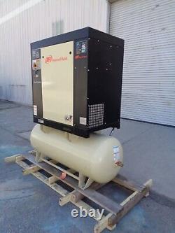 2019 Ingersoll Rand R11I-A135 TAS 15 hp rotary screw air compressor dryer tank