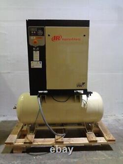 2021 Ingersoll Rand R5.5I-A125 7.5 hp rotary screw air compressor 120 g tank