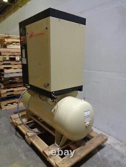 2021 Ingersoll Rand R5.5I-A125 7.5 hp rotary screw air compressor 120 g tank