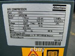 5 HP Atlas Copco SF4FF Oil Free Scroll Air Compressor with Dryer Powerex Lab