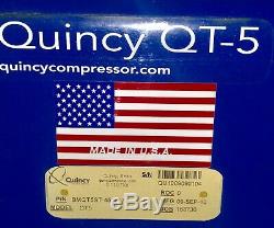 5HP QUINCY QT5 PISTON 120 GALLON 230/460 Volt Compressor
