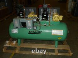 5z700c Electrical Horizontal Tank Mounted 1.50HP Air Compressor 90 psi 80 gallo