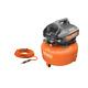 6 Gal. Portable Electric Air Compressor with 1/4 In. 50 Ft. Lay Flat Air Hose