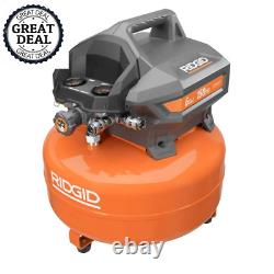 6 Gal Portable Electric Pancake Air Compressor Durable Lightwieght Power Tools