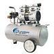 8 Gallon Horizontal Electric Air Compressor Quiet Oil Free 120 PSI Light Duty