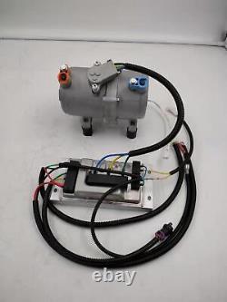 A/C 12V DC Electric Compressor Set for Auto DC Air Conditioning Car Truck Bus US