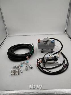 A/C 12V Electric Compressor Sets for AC Air Conditioning Car Truck Bus Auto DC
