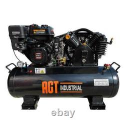 AGT 40 Gallon 2-stage Air Compressor 9HP OHV Engine Truck Mounted Horizontal New