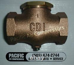 Acc-9092 In Line Check Valve Vertical / Horizontal Cb Series Air Compressor 3/4