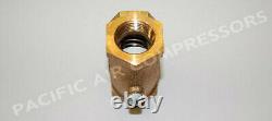 Acc-9103 1'' Inline Vertical Or Horizontal Check Valve Air Compressor Parts