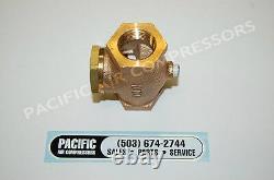 Acc-9103 1'' Inline Vertical Or Horizontal Check Valve Air Compressor Parts