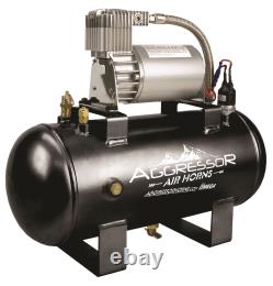 Aggressor Air Horns 1.5 Gallon Air Compressor for Air Horn Assemblies AC15MP