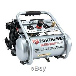 Air Compressor 2 gallon 1.2 HP 135 PSI Ultra Quiet Oil-Free Professional