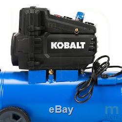 Air Compressor 8 Gallon 1.8 HP 150 PSI 120 Volt Horizontal Portable Kobalt