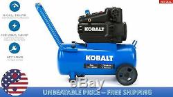 Air Compressor 8 Gallon 1.8 HP 150 PSI 120 Volt Horizontal Portable Kobalt NEW