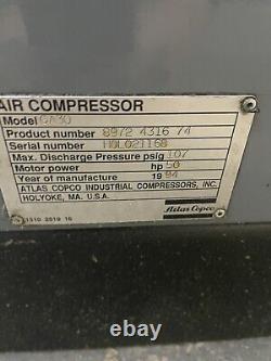 Air Compressor Atlas Copco GA 30 50 HP DIRECT DRIVE ROTARY SCREW