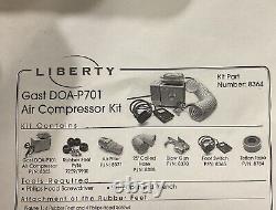 Air Compressor & Kit (Gast DOA-P701)