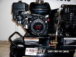 Air Compressor Mi-T-M 6.5 hp Gas Power Single Stage Honda Engine Portable New