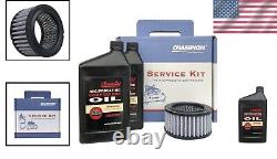 Air Compressor Oil & Filter Maintenance Kit 2 Quarts for R-Series & RV-Series