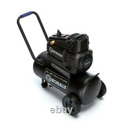 Air Compressor Single Stage Portable Electric Horizontal 8Gal Removable Handle