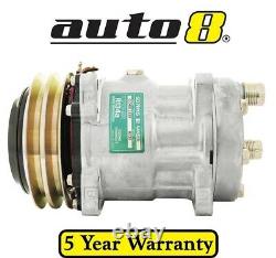 Air Conditioning Compressor replaces Sanden SD7H15 2A Pulley Horizontal O-Ring