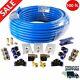 Air Piping System 1/2 in. X 100 ft. Nylon Compressed Air Tubing Shop System Kit