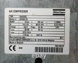 Atlas Copco #(GA45VSD) Rotary Screw Compressor Air Filter/Element Assembly