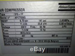 Atlas Copco Model SF8FF Oil Free Air Compressor