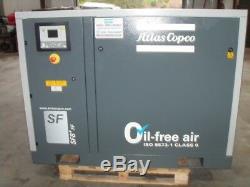 Atlas Copco Model SF8FF Oil Free Air Compressor