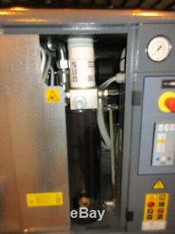Atlas Copco Rotary Screw Air Compressor With Dryer Gx11ff Only 2198 Hours 52 Cfm