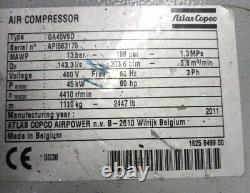 Atlas Copco #(ga45vsd) Oil/air Seperator Vessel. 2011 60hp R/s Compressor