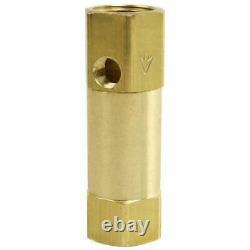 BRASS In line Check Valve compressed air compressor vertical or horizontal 3/4