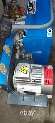 Bauer Junior Breathing Air Compressor 225 bar good working condition