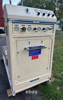 Bauer TRIMOD 8.4 High Pressure Breathing Air Compressor, Cascade & Fill Station