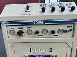 Bauer TRIMOD 8.4 High Pressure Breathing Air Compressor, Cascade & Fill Station