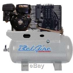 BelAire 59G3HR 9-HP 30-Gallon Horizontal Gas Powered Truck-Mount Air Compressor