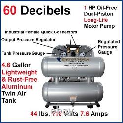 California Air Tools 4610ALFC Ultra Quiet & Oil-Free Air Compressor BLEMISHED